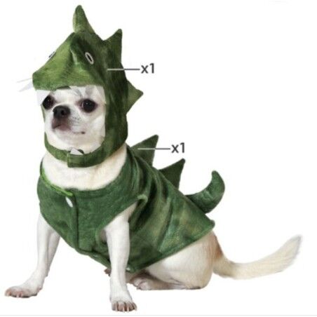 Dog Costume Size L Dinosaur