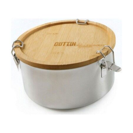 Lunch box Quttin Stainless steel (1,59 L) (17 x 9 cm)