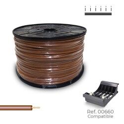 Multi-core Electric Cable Sediles h07z1-k Brown 2,5 mm 500 m