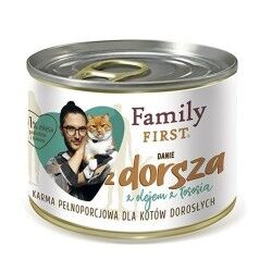 Cibo per gatti Family First Adult Cod dish Baccalà 200 g