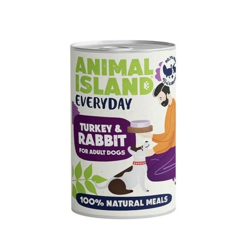 Wet food ANIMAL ISLAND Everyday Turkey Turkey 400 g