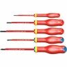 Screwdriver Set Facom Protwist Isolated 1000V AT5VE.PB Flat Pozidriv 5 Pieces