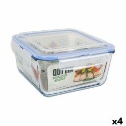 Hermetic Lunch Box Quttin   Squared 2,2 L (4 Units)