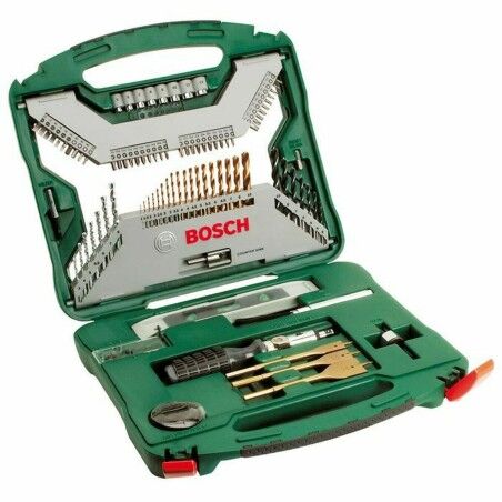 Drill bits and tits set BOSCH X-Line Box Titanium 100 Pieces