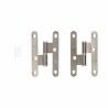 Hinge EDM PN07 100 x 58 mm Left Stainless steel