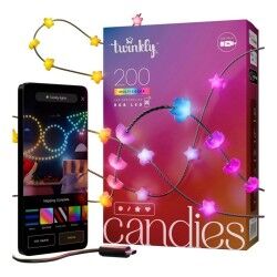 Ghirlanda di Luci LED Twinkly TWKS200RGB-G Natale 10 W Multicolore