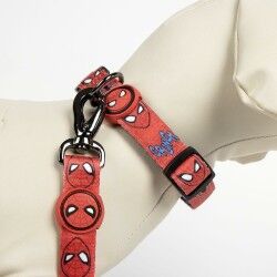 Dog Lead Spider-Man Red