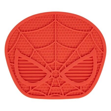 Dog Feeder Spider-Man Red Silicone 28 x 15 x 1,5 cm