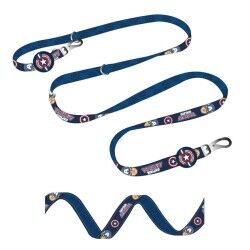 Dog Lead Marvel Premium Blue