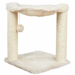 Cat scratching post Trixie Baza Cream Wood Sisal 50 cm