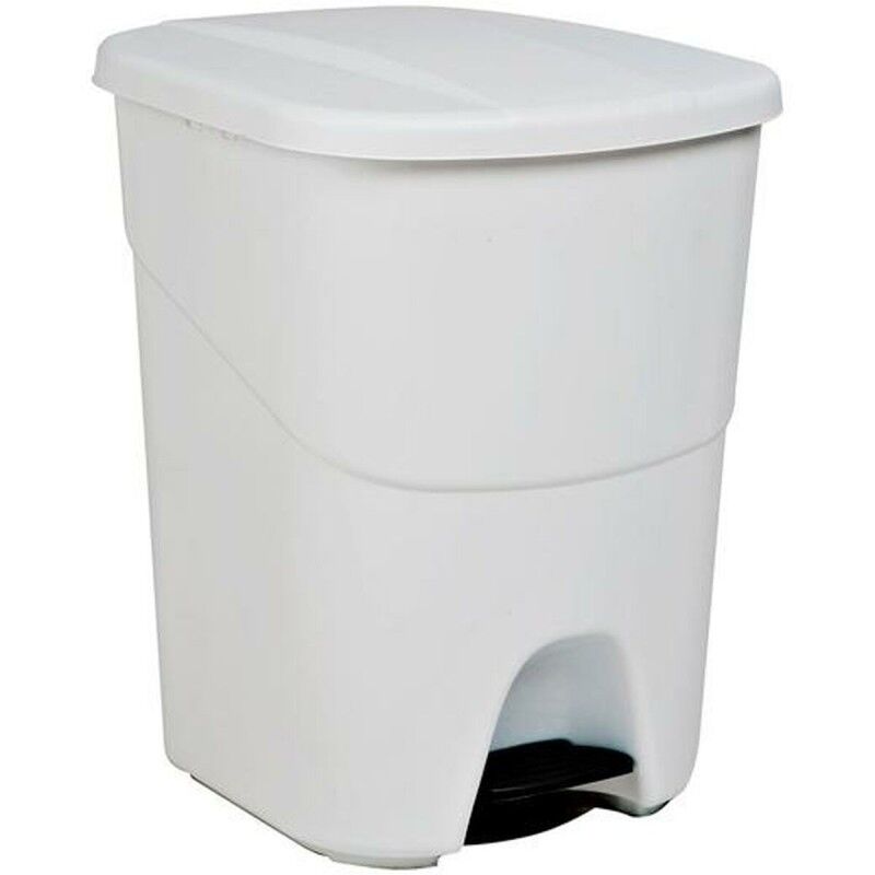 Secchio della spazzatura Denox 40 L Bianco Plastica