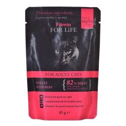 Cat food Fitmin Adult Veal 85 g