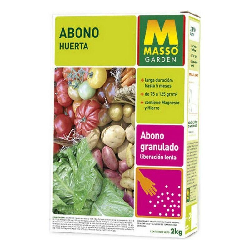 Fertilizzante non organico Massó Verdure 2 Kg 2 L