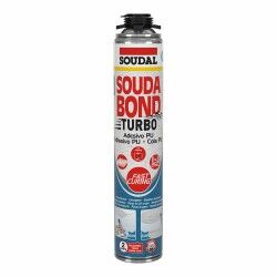 Schiuma Soudal SoudaBond Turbo Poliuretano Pistola 750 ml