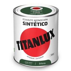 Smalto sintetico Titanlux 5808982 Verde 750 ml