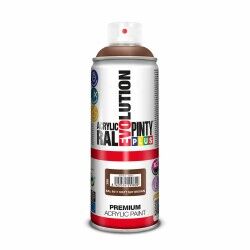 Vernice spray Pintyplus Evolution RAL 8011 Nut Brown 400 ml Mat