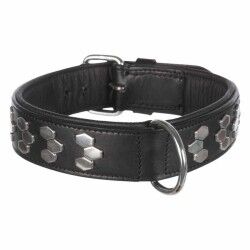 Collana Trixie 38-45 cm Nero Pelle