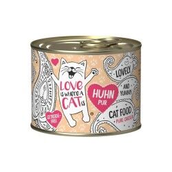 Cat food LOVE IS WHERE A CAT IS 2191040 Chicken 200 g