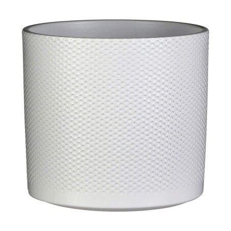 Vaso Mica Decorations Ceramica Bianco