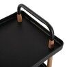 Vegetable trolley Versa Black Metal polypropylene (36 x 85 x 53,5 cm)