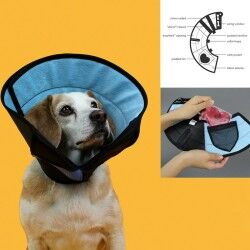 Collare elisabettiano per cani KVP Calmer Multicolore (30-41 cm)