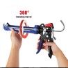 Silicone gun Workpro Blue Black 230 mm