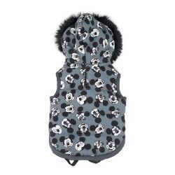 Cappotto per Cani Mickey Mouse Grigio S