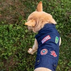 Dog coat Marvel Blue M