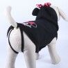 Dog Sweatshirt Minnie Mouse Black XXS