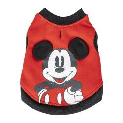 Felpa per Cani Mickey Mouse XXS Rosso