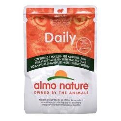 Cibo per gatti Almo Nature Nature Daily Carne di vitello Agnello 70 L 70 g