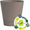 Self-watering flowerpot Garden ID Taupe 40 cm