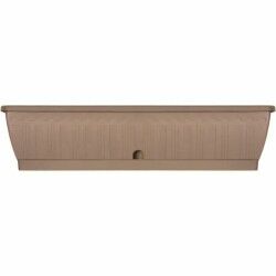 Self-watering planter Garden ID Taupe 80 cm