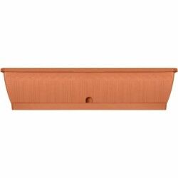 Self-watering planter Garden ID Terracotta 80 cm