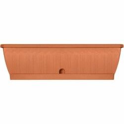 Self-watering planter Garden ID Terracotta 60 cm