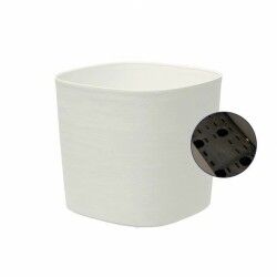 Self-watering flowerpot Garden ID White 40 x 40 cm