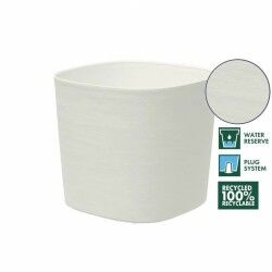 Vaso Autoirrigante Garden ID Bianco 25 x 25 cm