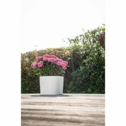 Self-watering flowerpot Garden ID White 25 x 25 cm