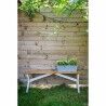 Planter Garden ID Grey 50 x 16 x 16 cm