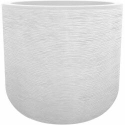 Plant pot EDA White Plastic Circular Ø 40 cm