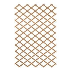 Lattice Nature Wood Natural 1 x 2 m