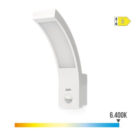 Wall Light EDM 32536 polypropylene A B 10 W 750 Lm White Exterior (6400 K)