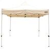 Gazebo Aktive Pieghevole Altezza regolabile Acciaio Poliestere 420D Oxford Crema 300 x 320 x 300 cm