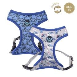 Imbracatura per Cani Stitch XXS/XS Blu scuro