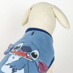 Felpa per Cani Stitch XXS Azzurro