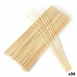 Set di Spiedini per Barbecue Bambù 30 cm 4 mm (36 Unità) (50 pcs)