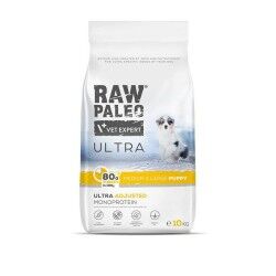 mangime VETEXPERT Raw Paleo Ultra Medium&Large Puppy Turkey Tacchino 10 kg