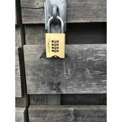 Combination padlock Master Lock 651EURD Brass