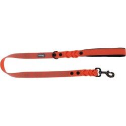 Dog Lead Kerbl 80103 Black Orange Printed