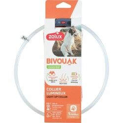 Dog collar Zolux BIVOUAK LED Blue 60 cm 30 cm